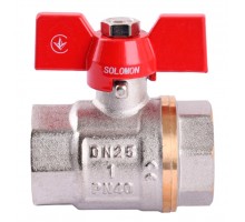 Кран шаровый Solomon 1" PN 40 ВВ