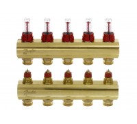 Коллектор с расходомерами Danfoss FHF-5F (088U0525)