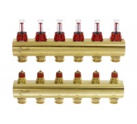 Коллектор с расходомерами Danfoss FHF-6F (088U0526)