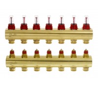 Коллектор с расходомерами Danfoss FHF-7F (088U0527)