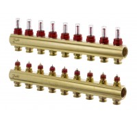 Коллектор с расходомерами Danfoss FHF-9F (088U0529)