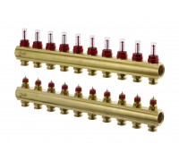 Коллектор с расходомерами Danfoss FHF-10F (088U0530)