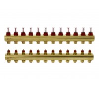 Коллектор с расходомерами Danfoss FHF-12F (088U0532)