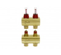 Коллектор с расходомерами Danfoss FHF-2F (088U0522)