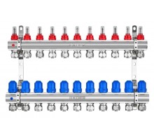 Коллектор теплого пола KOER KR.1210-11 1"x11 WAYS (KR5273)