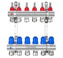 Коллектор теплого пола KOER KR.1210-6 1"x6 WAYS (KR5268)