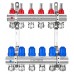 Колектор теплої підлоги KOER KR.1210-6 1"x6 WAYS (KR5268)