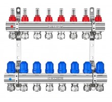 Коллектор теплого пола KOER KR.1210-8 1"x8 WAYS (KR5270)