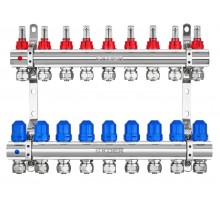 Коллектор теплого пола KOER KR.1210-9 1"x9 WAYS (KR5271)
