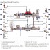 Коллектор теплого пола SD PLUS SD0042 на 2 выхода