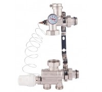 Смесительный узел с нижним подключением SD FORTE SF007W25