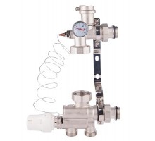 Смесительный узел с нижним подключением SD FORTE SF007W25