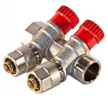 Коллектор с вентилями VALSIR 3/4х2х16 (VS0102655)
