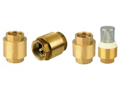 Обратный клапан SOLOMON EUROPA 1/2″ В/В (6026) с латунным штоком