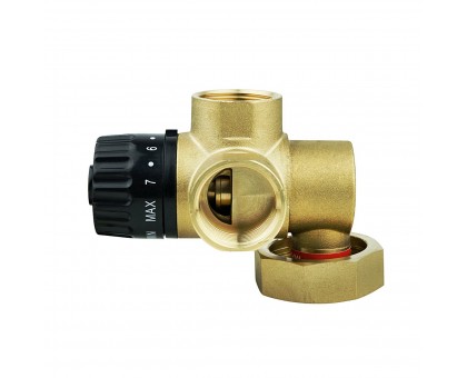 Четырехходовой клапан смесительного узла Raftec 1" Gold TH03