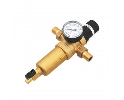 Редуктором давления ﻿с промывным фильтром RAFTEC RCFR01-H 1/2"