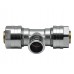 Обжимной ﻿тройник с наружной резьбой Raftec 20x1/2"x20 ЗЗ TN-200120