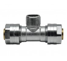 Тройник обжимной с наружной резьбой Raftec 20x1/2"x20 ЗЗ TN-200120