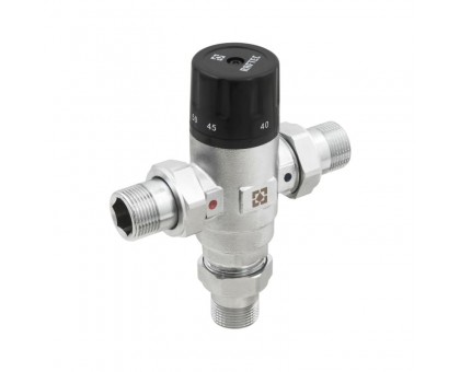 Смесительный трехходовой клапан Raftec DN20 ЗЗ 3/4" 30-60°С RTSM02