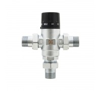 Клапан ﻿смесительный трехходовой  Raftec DN25 ЗЗ 1" 30-60°С RTSM03