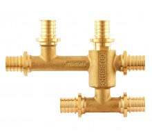 Двойной натяжной тройник PUSH RAFTEC DPT16 Ø16х16х16х16 мм