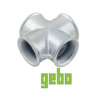 Хрестовина чавунна Gebo ВВ DN25 1"