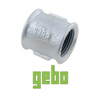 Муфта чавунна Gebo ВВ DN15 1/2"