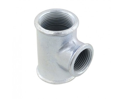 Трійник чавунний редукційний Gebo ВВВ DN25хDN15хDN25 1"x1/2"x1"