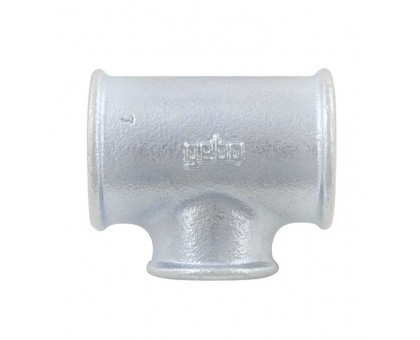 Трійник чавунний редукційний Gebo ВВВ DN25хDN15хDN25 1"x1/2"x1"