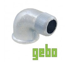 Кутник чавунний Gebo ЗВ DN25 1"