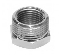 Футорка переходная Solomon 1/2" х 1/4" НВ хром (8209)