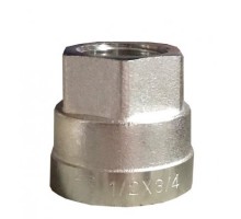 Муфта переходная Solomon 1" х 2" ВВ никель