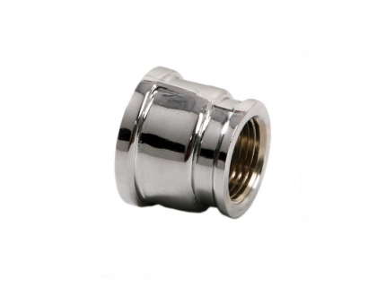 Муфта переходная Solomon 1/2" х 1" ВВ хром