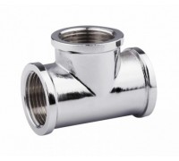 Тройник Solomon 1/2" ВВВ хром (8202)