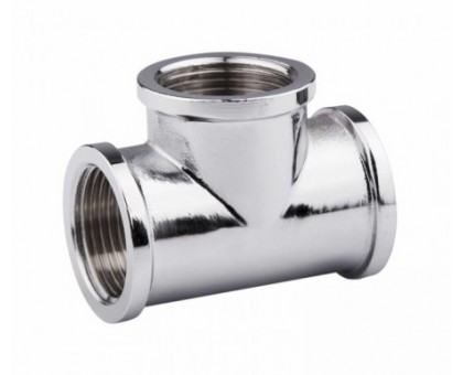 Тройник Solomon 1/2" ВВВ хром (8202)