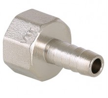 Штуцер для шланга Valtec 10 х 1/2" внутрішня нікель (VTr.654.N.0410)