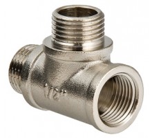Трійник перехідний Valtec 1/2" ВЗЗ нікель (VTr.133.N.0004)