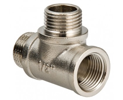 Трійник перехідний Valtec 1/2" ВЗЗ нікель (VTr.133.N.0004)
