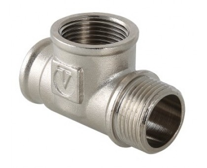 Трійник перехідний Valtec 3/4" ЗВВ нікель (VTr.134.N.0005)
