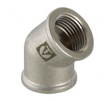 Косинець Valtec 45° 1/2" ВВ нікель (VTr.091.N.0004)