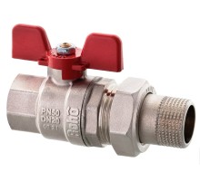 Кран шаровый с американкой ROHO 1/2" В/Н PN50 (R105-050)