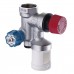 Группа безопасности бойлера вертикальная ROHO 1/2”х3/4” R2110 (R2110-050)