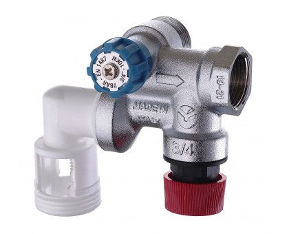 Группа безопасности бойлера вертикальная ROHO 1/2”х3/4” R2111 (R2111-050)