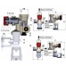 Группа безопасности бойлера вертикальная ROHO 1/2”х3/4” R2110 (R2110-050)