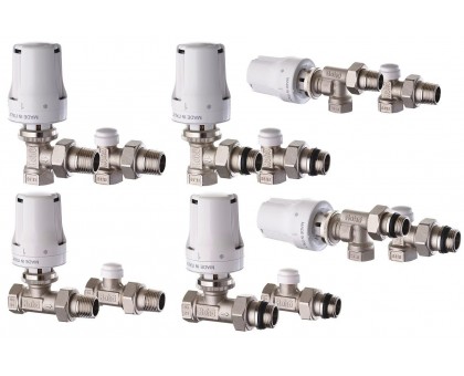 Термостатический комплект угловой ROHO 1/2” 30×1,5 (R5150-050K)