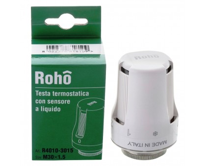 Термостатична ﻿головка ROHO R4010-3015 M30х1,5 (RO0136) рідинна