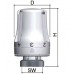 Термостатична ﻿головка ROHO R4010-3015 M30х1,5 (RO0136) рідинна