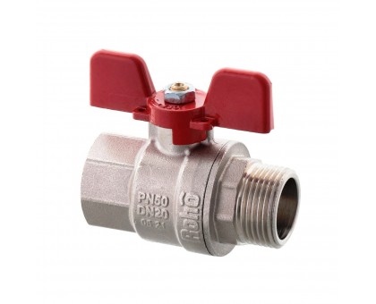 Кран шаровой ROHO 1/2" НВ  DN 15 мм (R101-050)