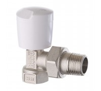 Кран радіаторний кутовий регулювальний ROHO 1/2" R5550-050 