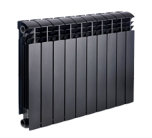 Биметаллический радиатор KOER 100 Bimetal-500 ULTRA BLACK (KR5132)